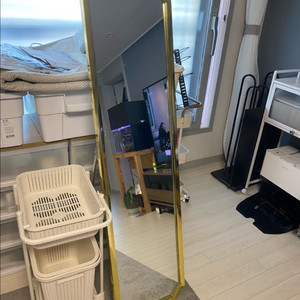 서울 골드 거치식 중형 거울