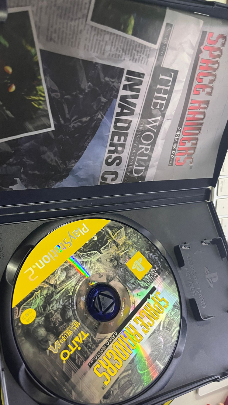 PS2 스페이스 레이더스 게임--1