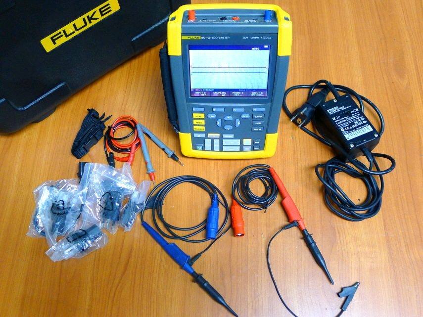 Fluke190-102 스코프미터 중고오실로스코프 +멀티미터겸용 이미지
