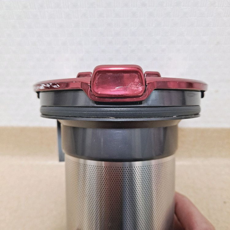 삼성제트 무선청소기 본체 싸이클론 집진기 콘 필터 통 레드 악세사리 부품 이미지