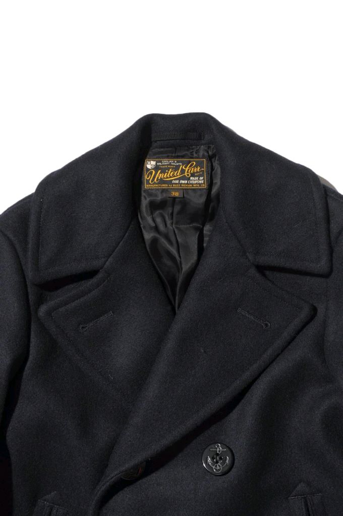 40s 미해군 10버튼 피코트 버즈릭슨 유나이티드카 이미지