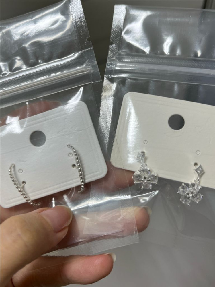 실버925 은 반지 귀걸이 이미지