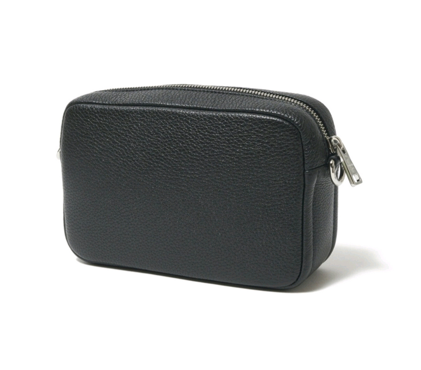 프라다 바텔로 다리노 스몰 가죽 카메라백. 은장--1