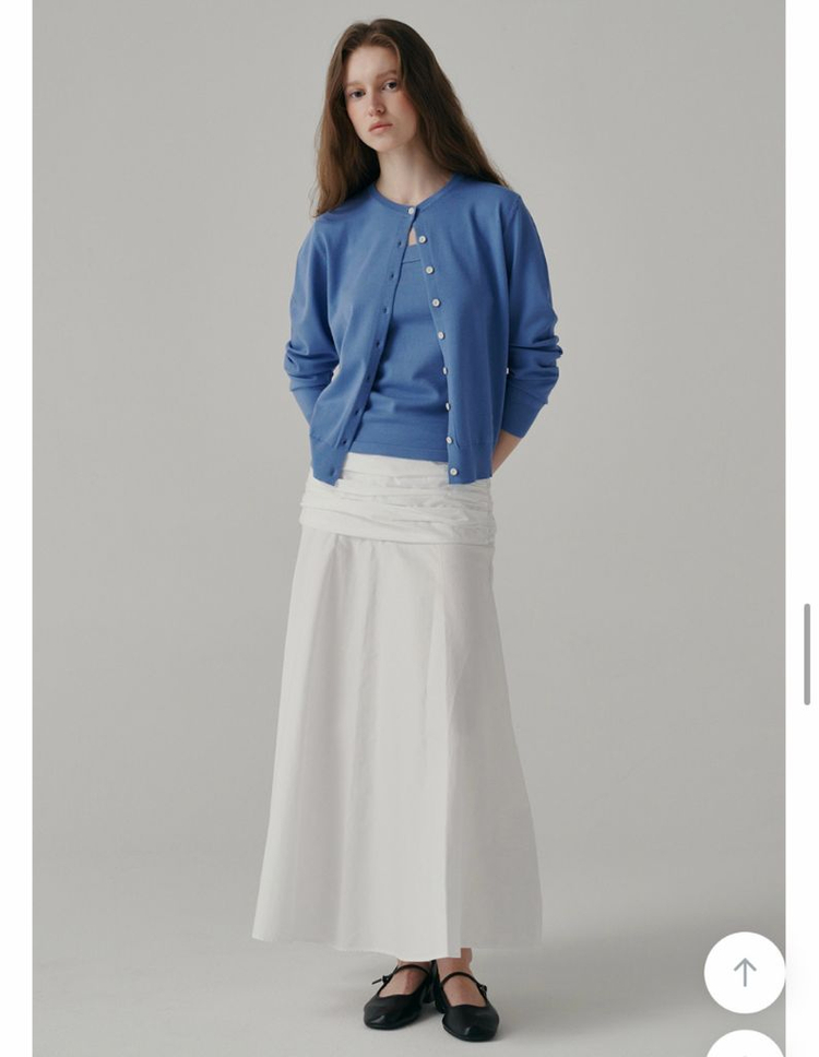 바닐라니트 데이지 베이직 니트 가디건 새상품 이미지