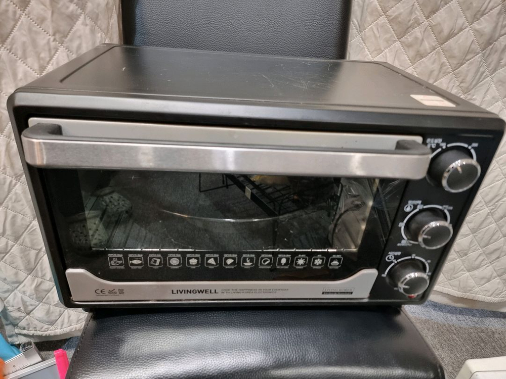 리빙웰 가정용 전기 오븐 NC-250RC 이미지