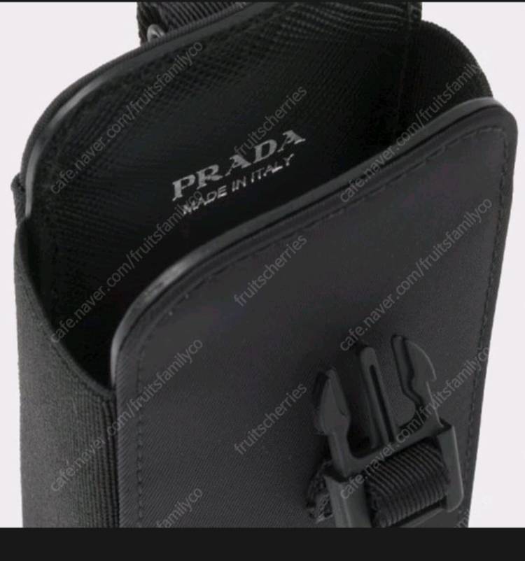 프라다 삼각로고 나일론 폰케이스 크로스백 1ZT023 정품 이미지