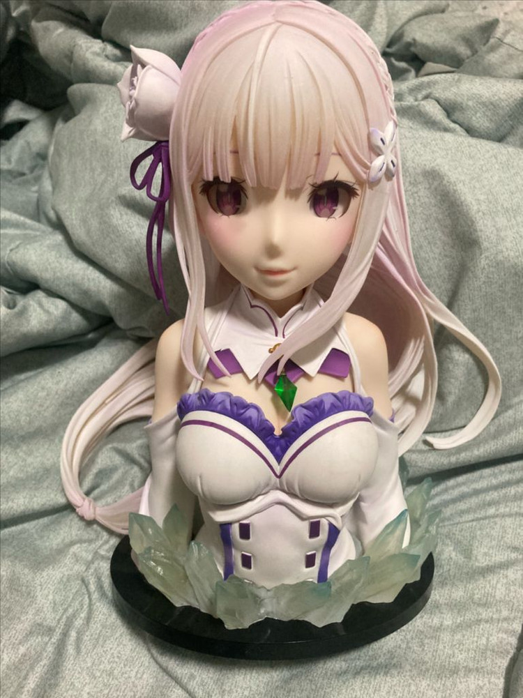 제일복권 리제로 A상 흉상 에밀리아 피규어 이미지