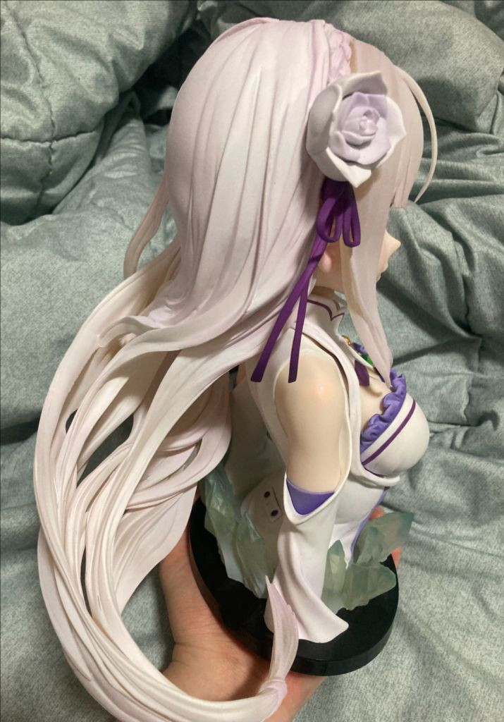 제일복권 리제로 A상 흉상 에밀리아 피규어 이미지