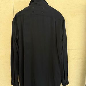 마르지엘라 블랙 셔츠 Maison Margiela 38