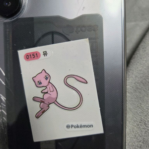 포켓몬 띠부씰 뮤 이미지