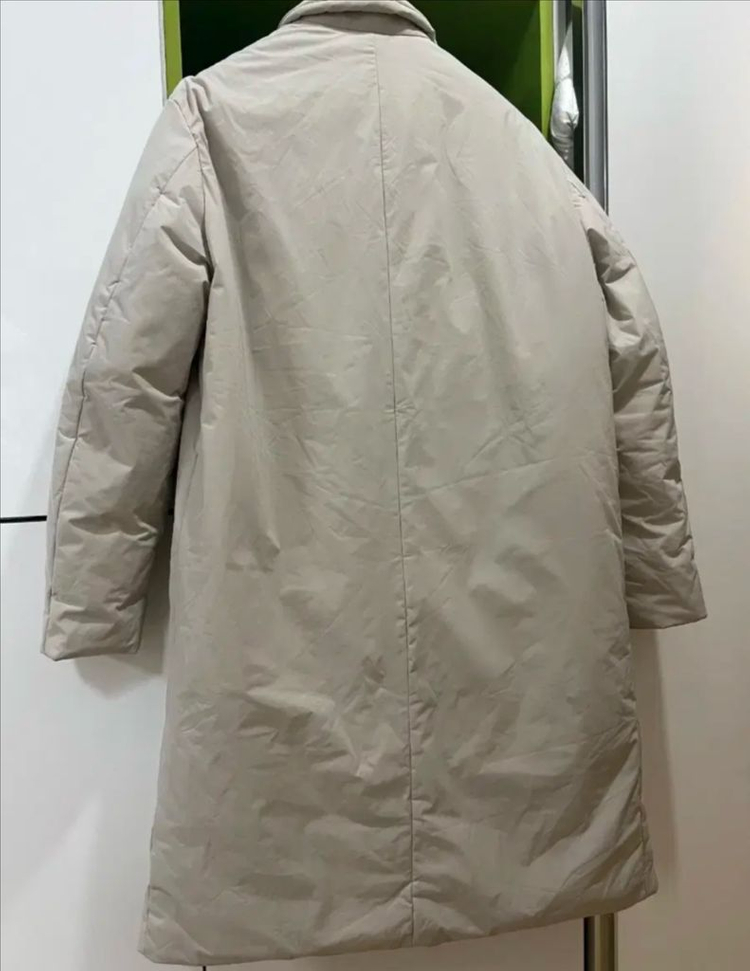 띠어리 아이보리 패딩코트 100-105 이미지