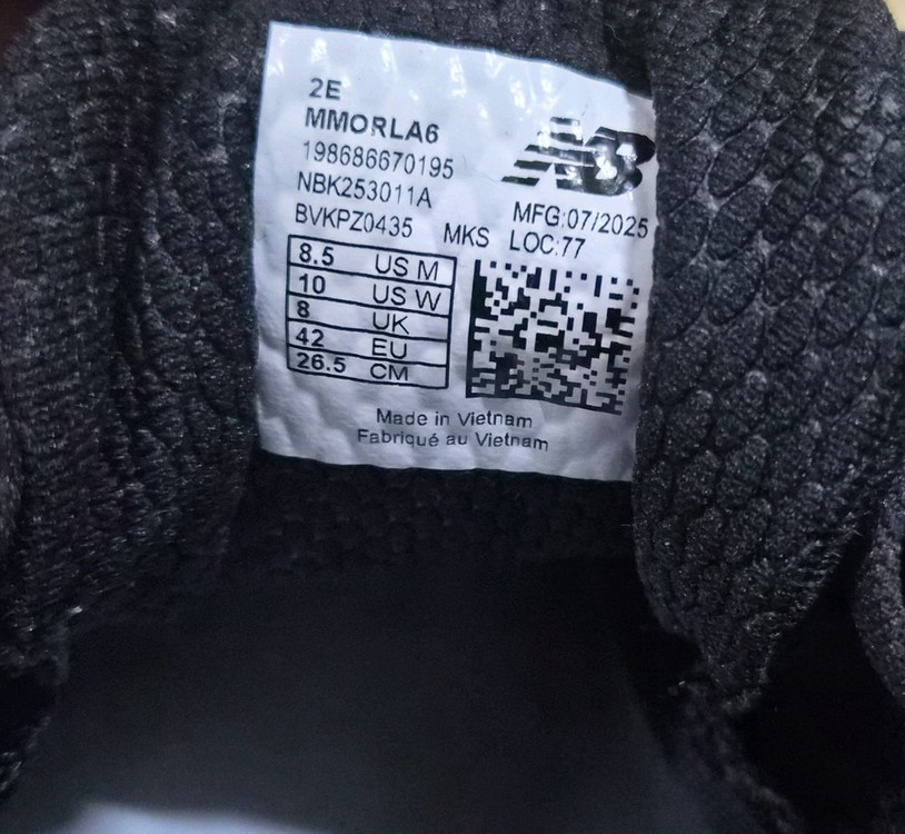 (1회착) 뉴발란스 모어 v6 265 런닝화 뉴발 1080 클리프톤 쿠션화 안정화 이미지