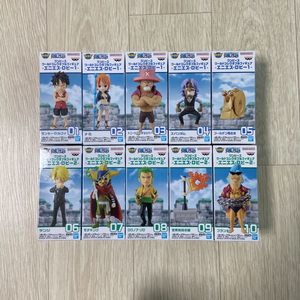 [미개봉] 원피스 월콜 [ 밀짚모자해적단 에니에스로비 세트 ] 피규어