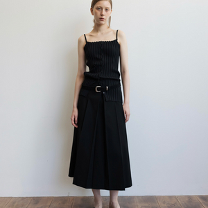 le17septembre 르917 le917 katie pleats skirt 케이티 플리츠 스커트 블랙 36