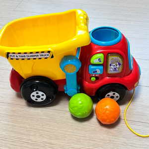 브이텍 트럭 장난감 유아장난감 덤있음