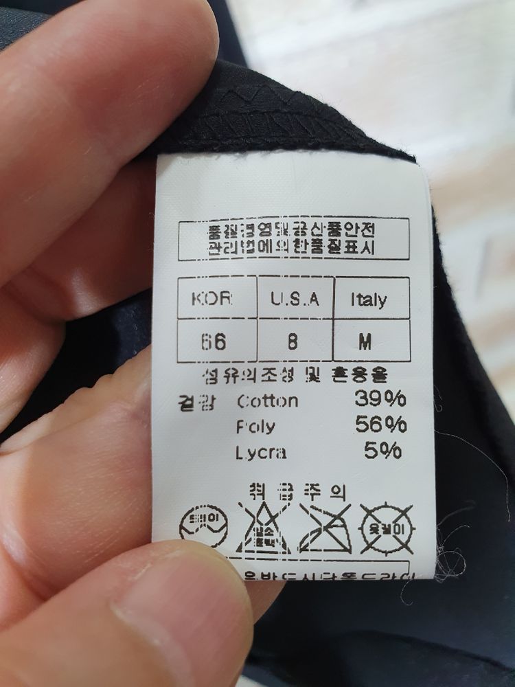 택부착 타시뉴욕 342,000원 블랙 스티치 자켓 66--4