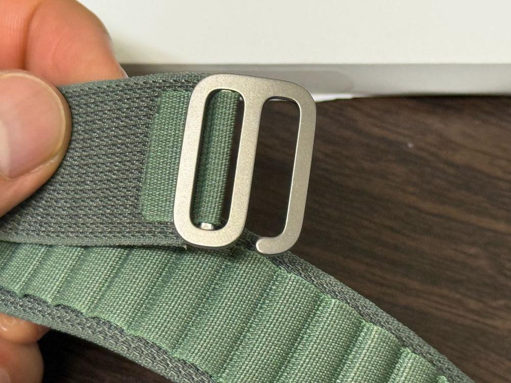 애플워치 울트라 44/45/46/49mm 알파인루프 M 그린A급 풀박 판매--5