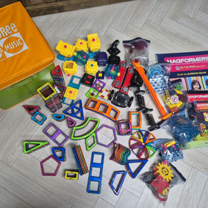 짐보리 맥포머스 자석 블럭 셎드