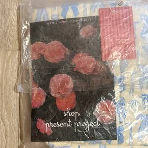 프레젠트프로젝트 미니쿠션백 블루리본