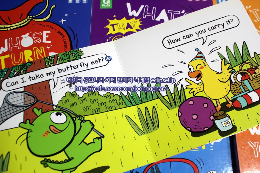 튼튼영어 베이비리그 규리앤프랜즈 QPLAY 영어책 어린이책 유아책 세이펜 그림책 동화책 유아영어 어린이영어--2