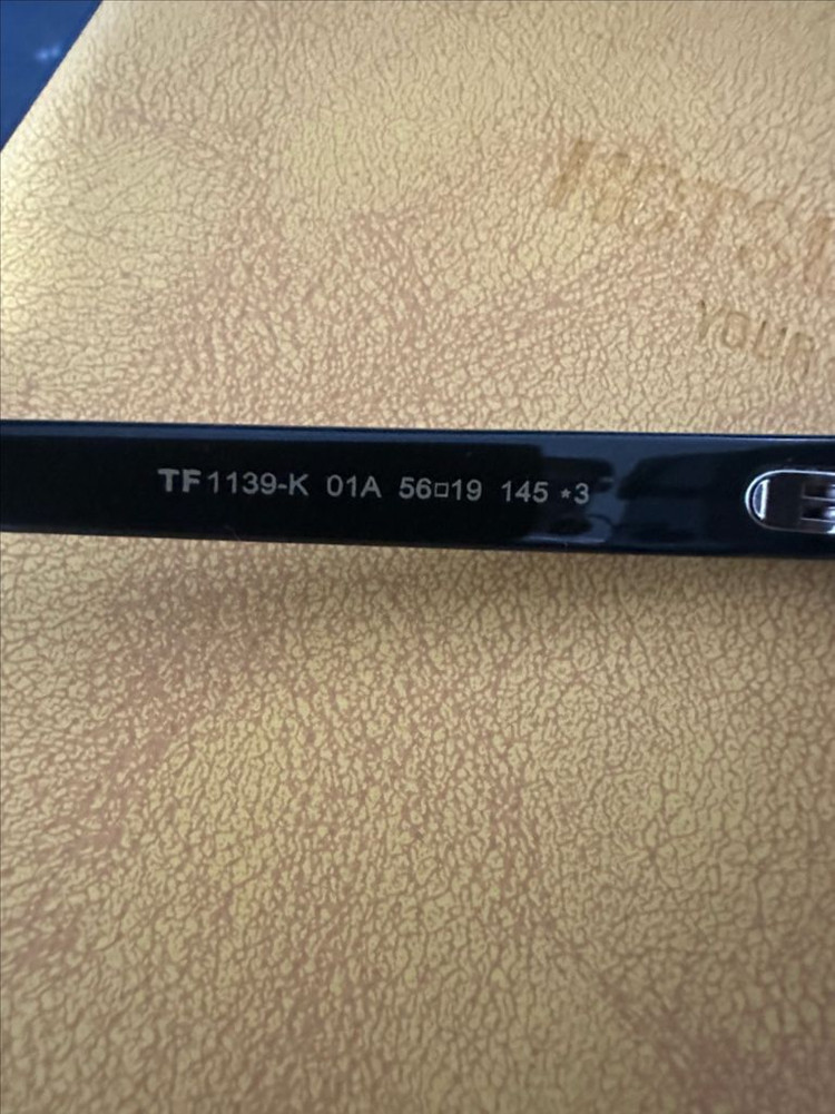 톰포드 TF1139-K 01A 블랙/골드 선글라스--7