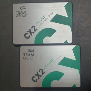 사용시간 적은 1TB SATA SSD 2개