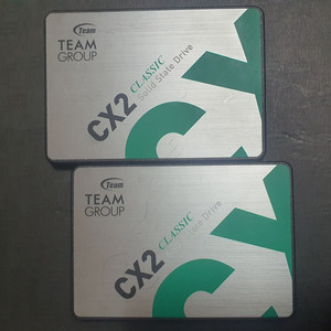사용시간 적은 1TB SATA SSD 2개