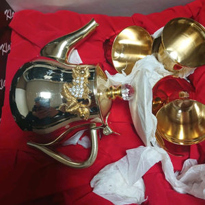 24k 골드플레이트 잔 세트