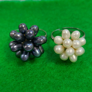 진주 반지 미사용 새제품