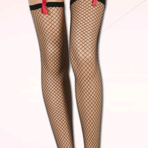 2종*펜트하우스 란제리 가터벨트 티팬티 일체형,망사스타킹 이미지