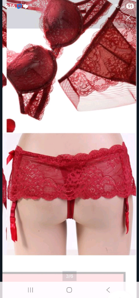 2종*펜트하우스 란제리 가터벨트 티팬티 일체형,망사스타킹 이미지