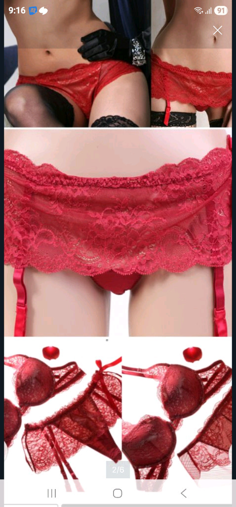 2종*펜트하우스 란제리 가터벨트 티팬티 일체형,망사스타킹 이미지