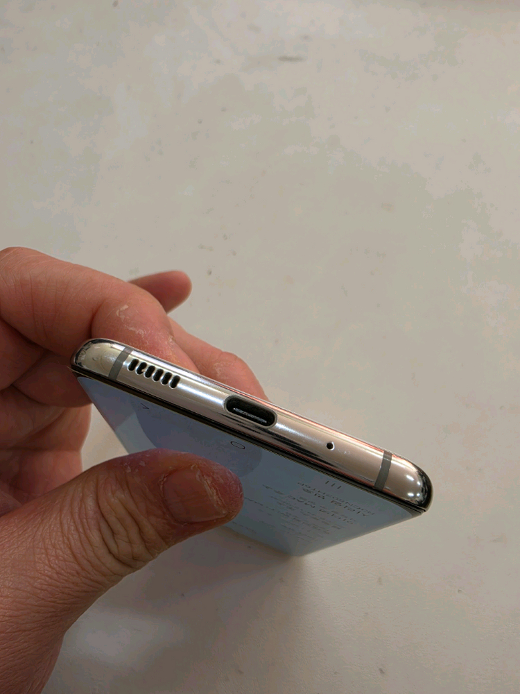 갤럭시 S20화이트 무잔상 S급--4