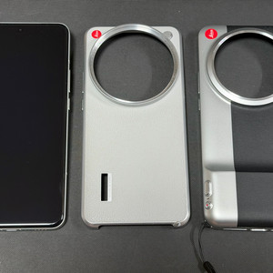 정말 샤오미 15울트라 실버크롬+카메라킷+카메라셔터케이스