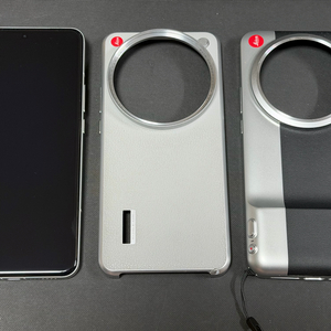 정말 샤오미 15울트라 실버크롬+카메라킷+카메라셔터케이스