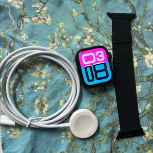 애플워치8 41mm 미드나이트 S급