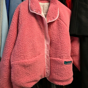 귀여운 뽀글이 후리스(프리사이즈)