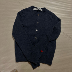 꼼데가르송 블루네이비 가디건 XXS 매장정품