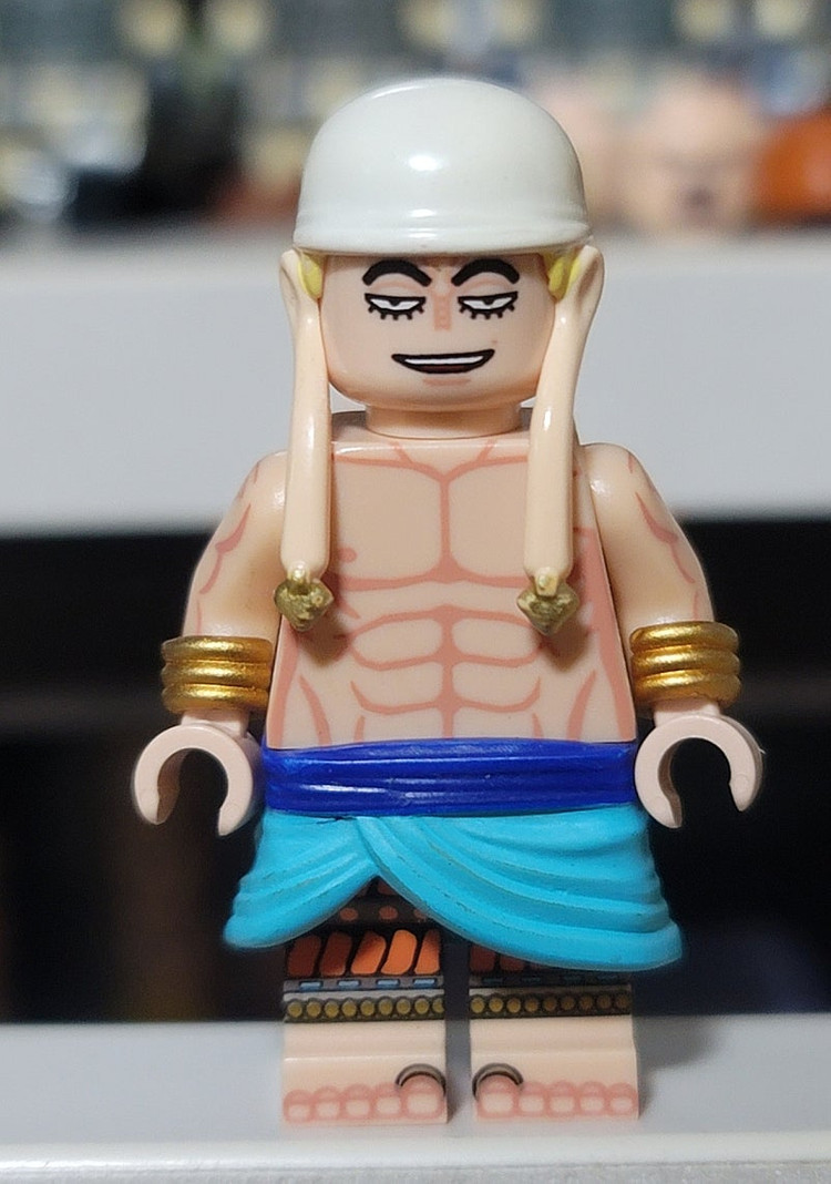 레고 커스텀 미니피규어 원피스 크파 에넬 팝니다. 이미지