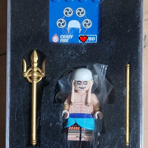 레고 커스텀 미니피규어 원피스 크파 에넬 팝니다. 이미지