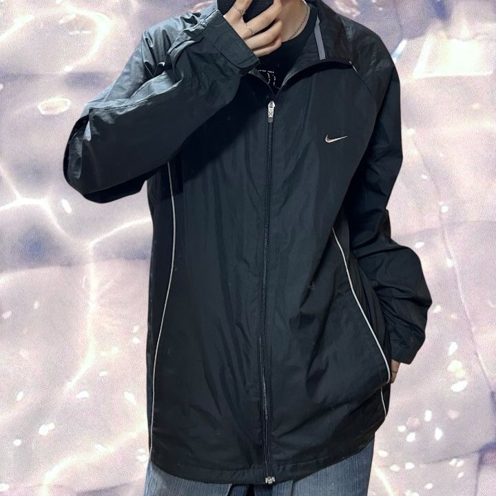 00s 나이키 올드스쿨 바람막이 블랙 110(2XL)--1