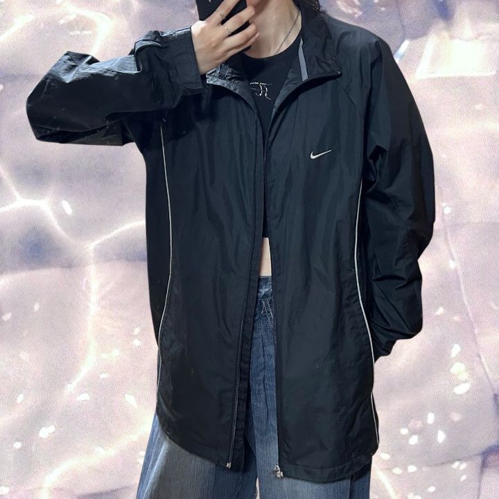 00s 나이키 올드스쿨 바람막이 블랙 110(2XL)--2