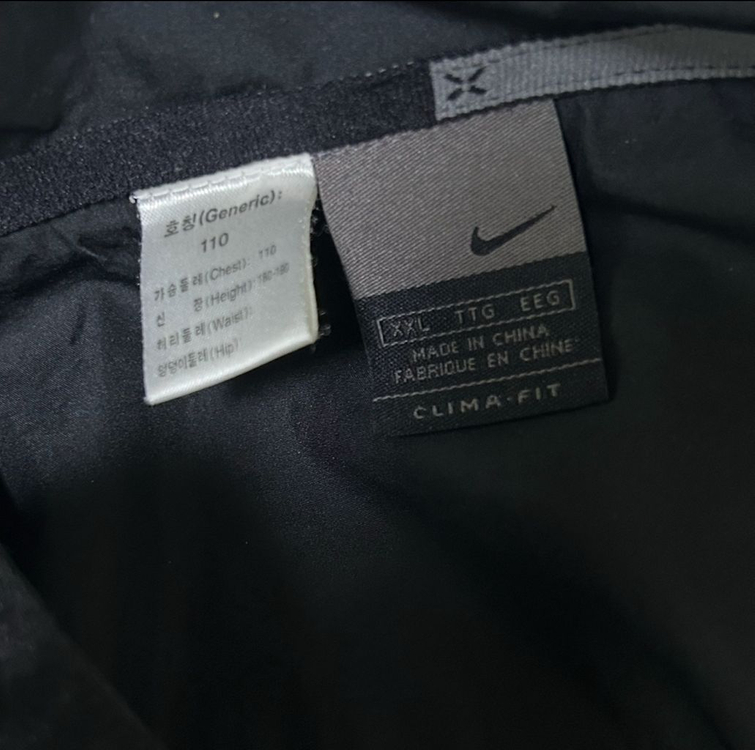 00s 나이키 올드스쿨 바람막이 블랙 110(2XL)--6