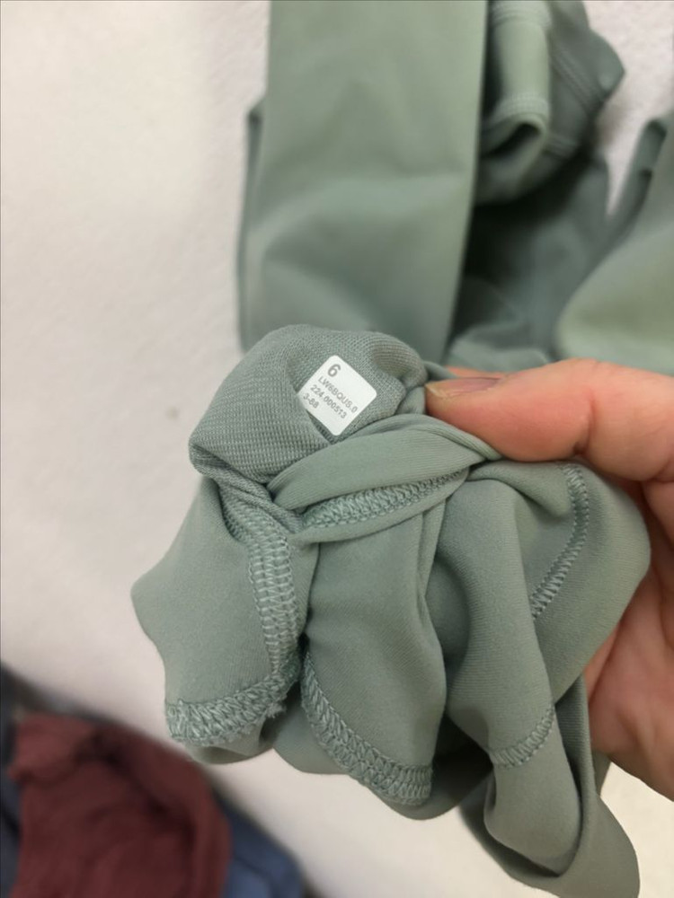 룰루레몬 얼라인 크롭 21인치 6사이즈 palm court--1