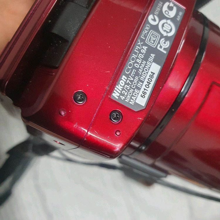 니콘 쿨픽스 p500 디지털 카메라 이미지