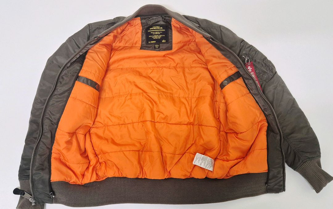 (XS/95+) 알파인더스트리 MA-1 항공 점퍼 자켓 이미지