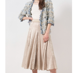 오브제 obzee 트위드 브레이드 자켓 55 사이즈