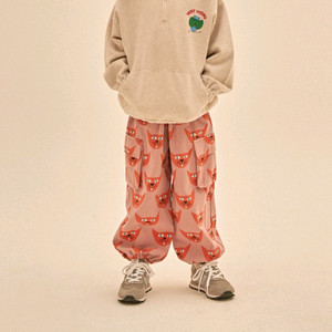 젤리멜로 부엉이 하프집업 스웻셔츠 130사이즈