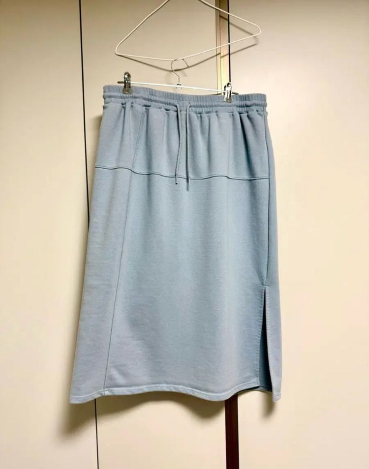 공구우먼 H라인 면 스커트 여름 치마 667788사이즈 이미지