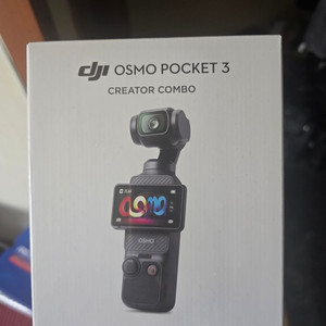DJI 오즈모 포켓 3 크리에이터 콤보(새제품)